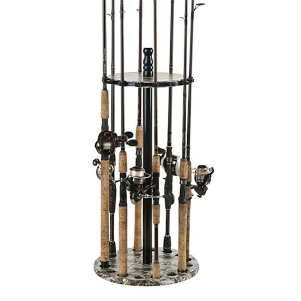 Organized Fishing CMT-008 Rod Rack & Camo Mini Typhoon Rod Rack CMT-008 - main